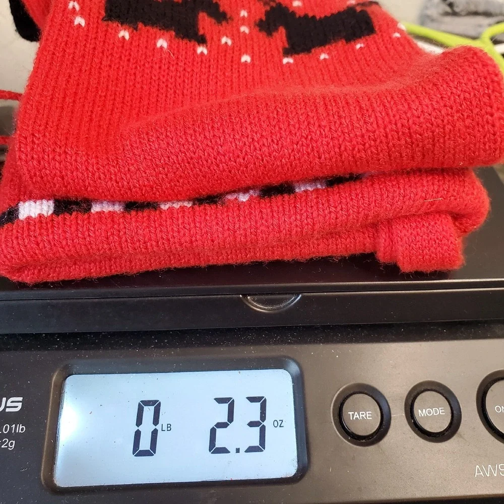 Vintage Scottie‎ Dog Terrier Christmas Stocking Knit Dept 56 1984 22